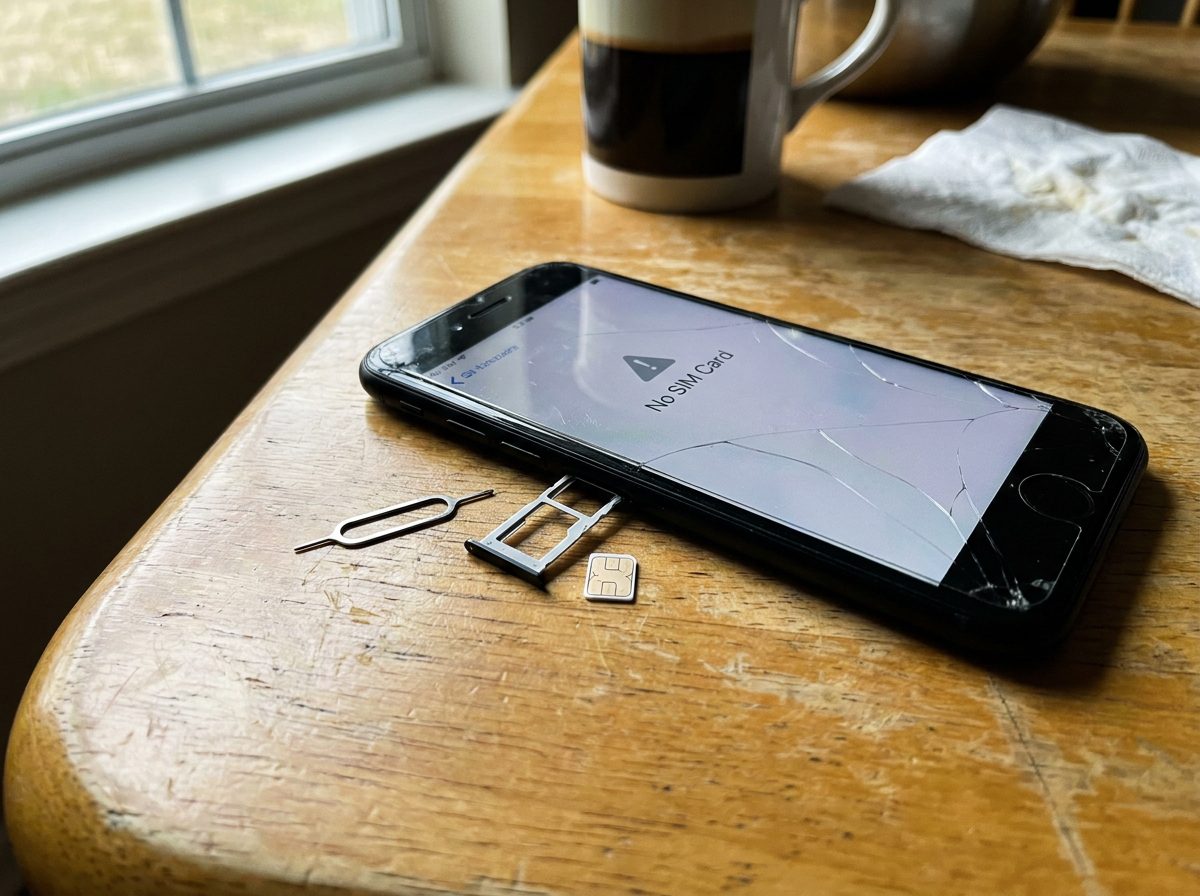 celular não reconhece chip