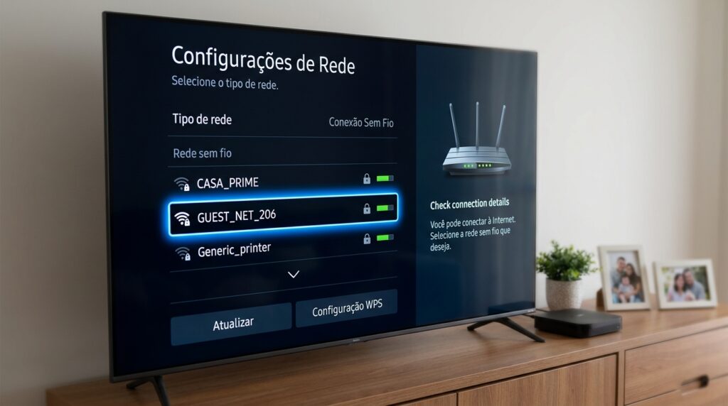 TV Samsung Conectada Sem Internet? Veja o Que Fazer